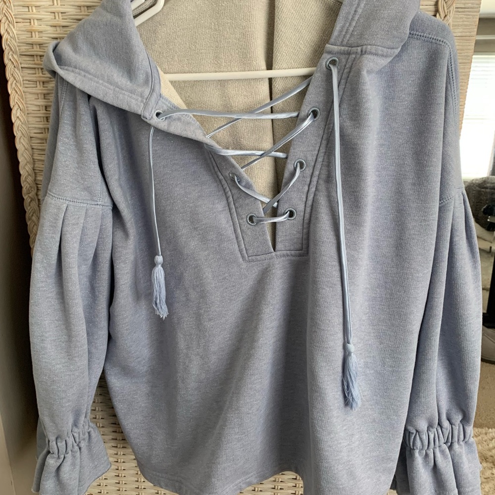 Something Navy Shimmer Sweater